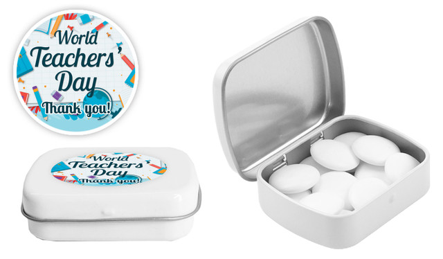 Books Personalised Mint Tins
