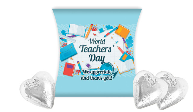 Books Teachers Day Personalised Pillow Boxes