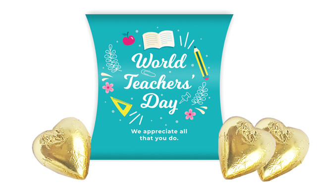 Fun Teachers Day Personalised Pillow Boxes
