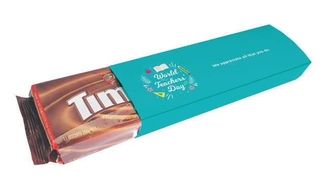 Fun Teachers Day Custom Packet Of TimTams TM