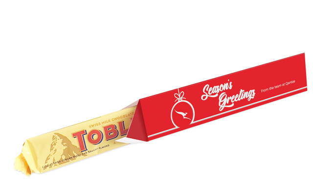 Bauble Outline Christmas Toblerone Bar In A Box