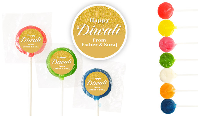 Gold Dust Diwali Custom Mini Pops