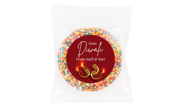 Elegant Lantern Diwali Chocolate Freckle