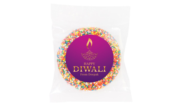 Purple Diwali Chocolate Freckle