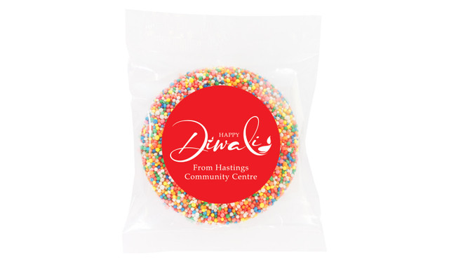 Red Diwali Chocolate Freckle