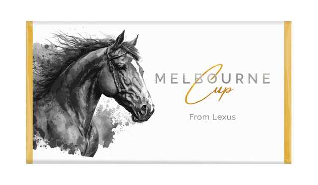Dark Horse Melbourne Cup Horse Racing Chocolate Bars