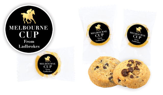 Gold Trip Melbourne Cup Horse Racing Bite-Size Cookie 5g