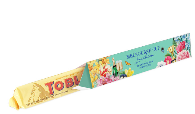 Spring Carnival Melbourne Cup Horse Racing Toblerone Bar In A Box