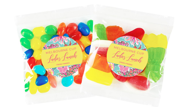 Spring Flowers Melbourne Cup Horse Racing Lolly Bag (Choice Of Fillings)