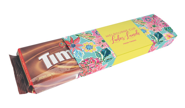 Spring Flowers Melbourne Cup Horse Racing Custom Packet Of TimTams TM