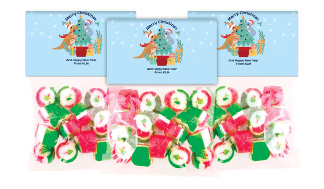 Aussie Animals Festive Rock Candy Bags