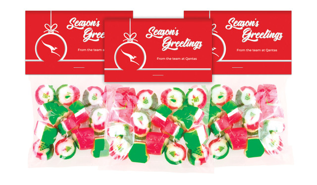 Bauble Outline Festive Rock Candy Bags