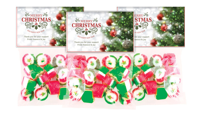 Bokeh Tree Festive Rock Candy Bags
