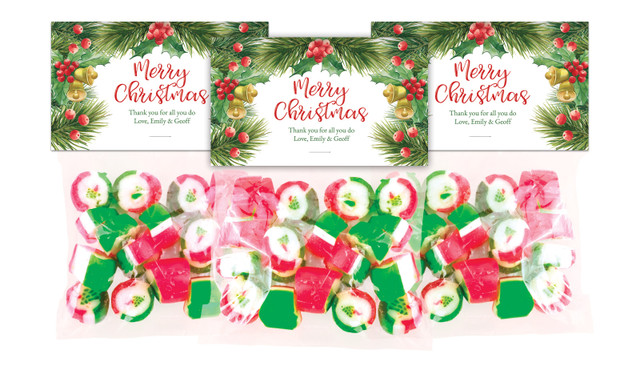 Branch Border Festive Rock Candy Bags