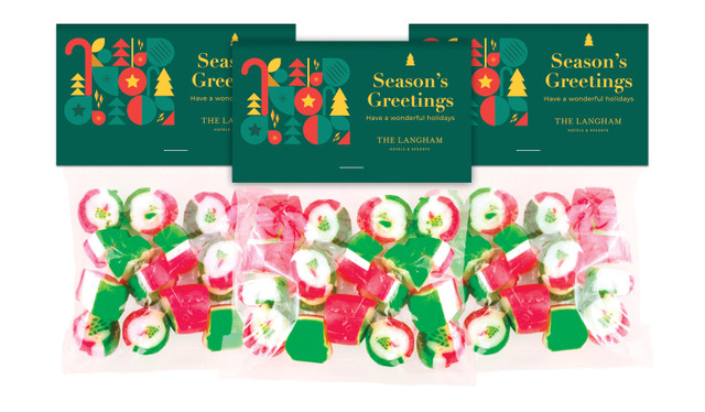 Bright And Merry Festive Rock Candy Bags