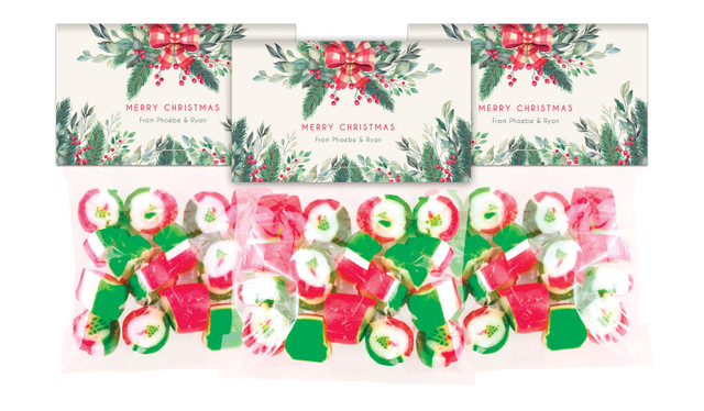 Country Style Festive Rock Candy Bags