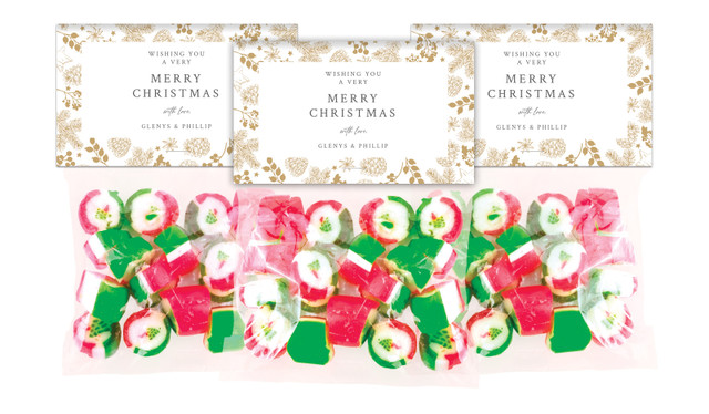 Elegant Underbrush Festive Rock Candy Bags