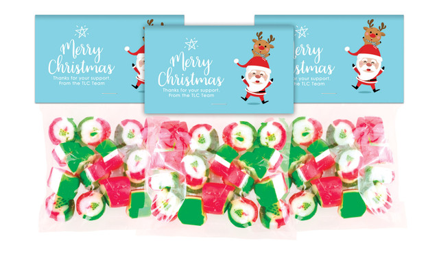 Piggyback Festive Rock Candy Bags