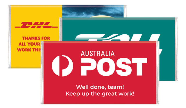 Branded Courier Transport And Logistics Chocolate Bars