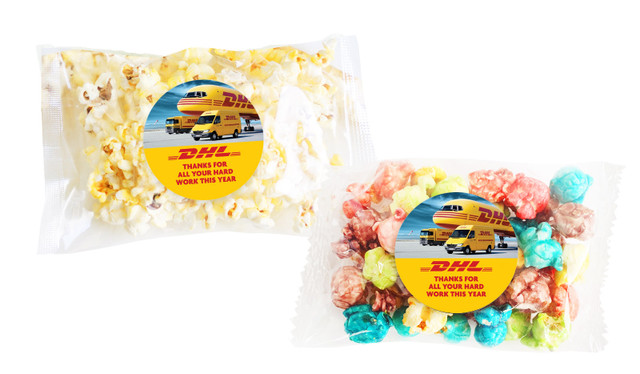Courier Transport Branded Popcorn Bags