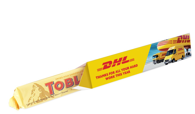 Branded Courier Transport Toblerone Bar In A Box