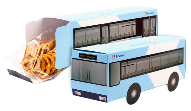 Big Bus Box With Personalised Message