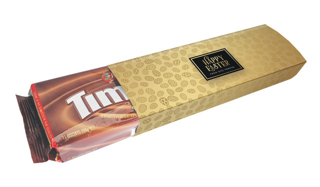 Bold Gold Personalised Packet Of TimTams TM