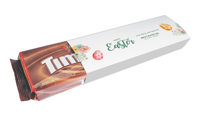 Botanical Eggs Personalised Packet Of TimTams TM