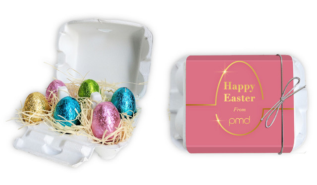 Golden Egg Personalised Easter Egg Carton