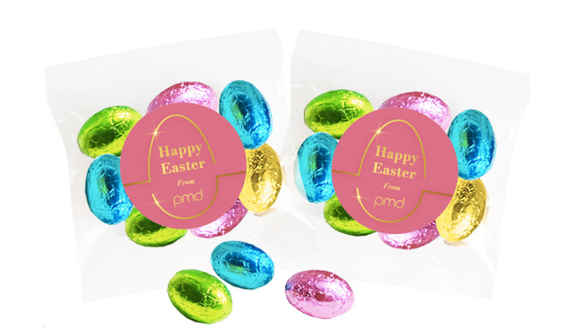 Golden Egg Personalised Bag Of Easter Eggs
