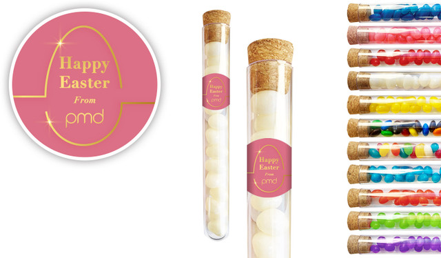 Golden Egg Easter Personalised Test Tubes