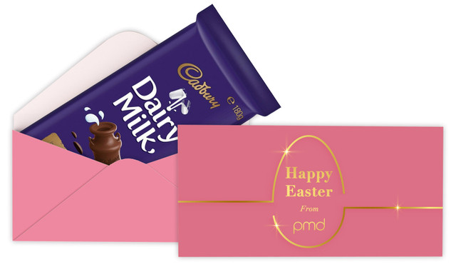 Golden Egg Personalised Cadbury Bar Box (Box Only)