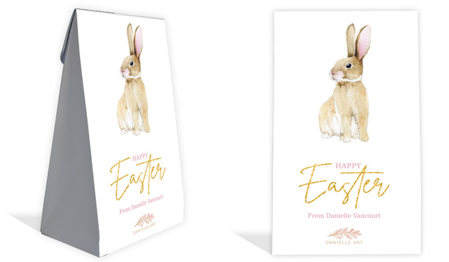 Perfect Bunny Personalised Easter Favour Bag