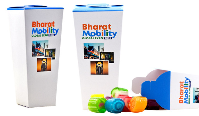 Branded Chocabox With Bag Of Rock Candy