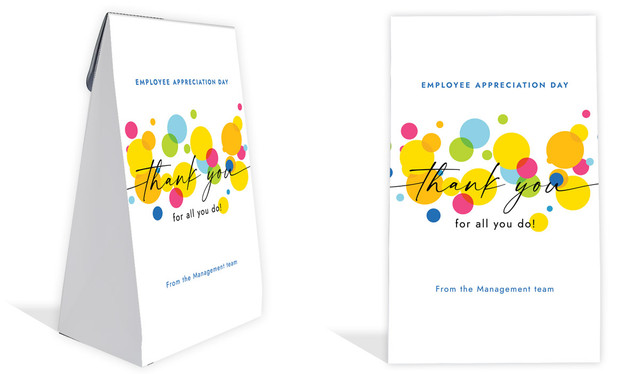 Employee Appreciation Day Gusset Favour Bag