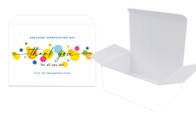 Employee Appreciation Day Tuck Gift Box