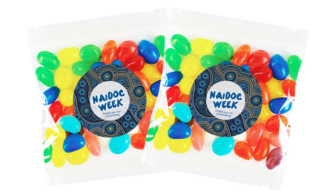 Blue National NAIDOC Week Personalised Lolly Bag