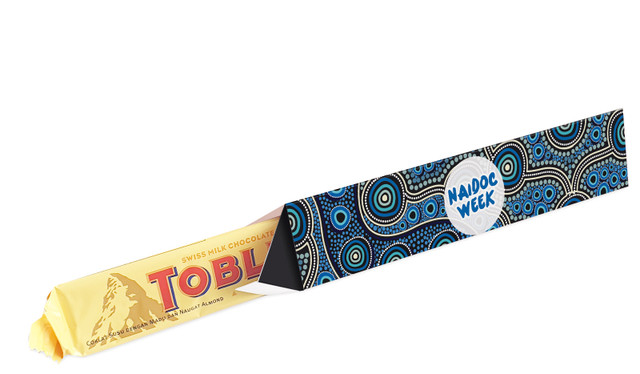 Blue NAIDOC Week Toblerone Bar In A Box