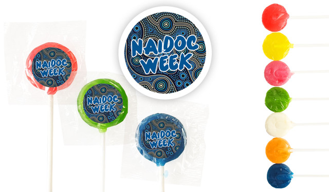 Blue NAIDOC Week Mini Pops
