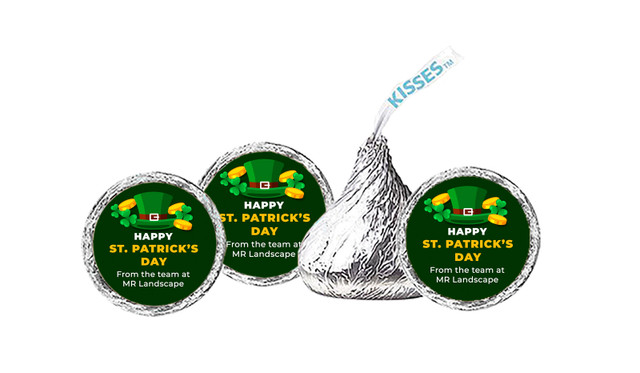 Fun Personalised St Patrick's Day Hershey's Kisses