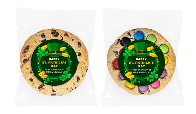 Fun Personalised St Patrick's Day Cookies