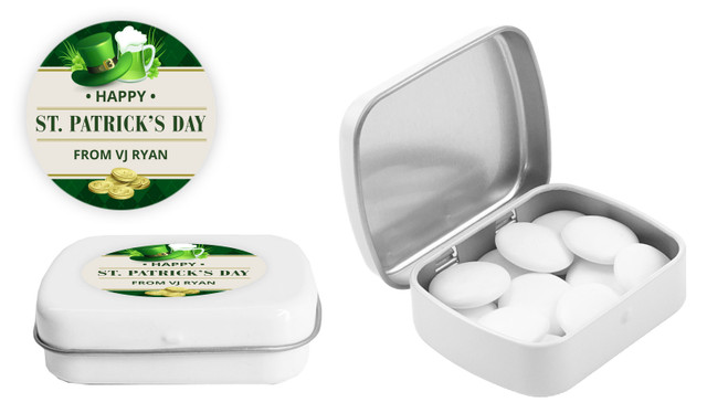 Argyle Personalised St Patrick's Day Mint Tins