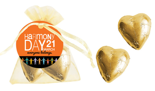 Harmony Day Branded Organza Bag