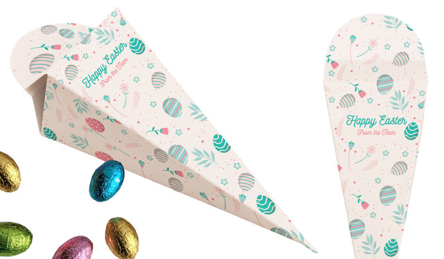 Easter Elements Personalised Carrot Box