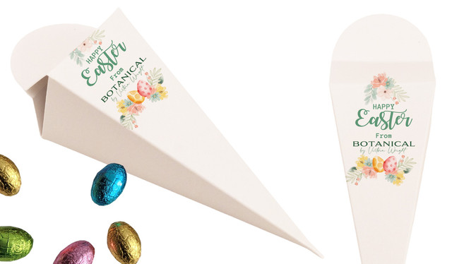 Botanical Eggs Personalised Carrot Box