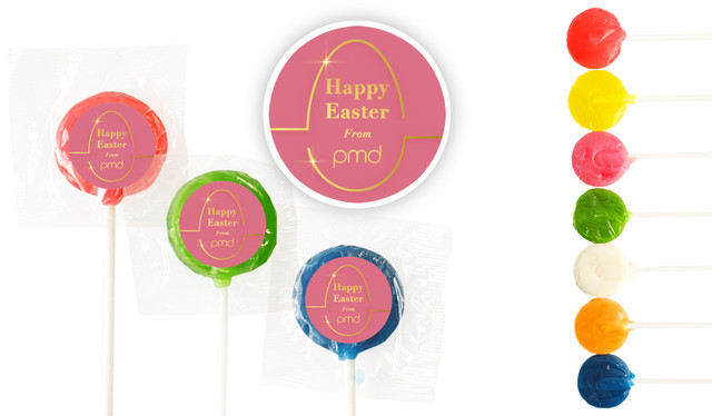 Golden Egg Personalised Mini Lollipops