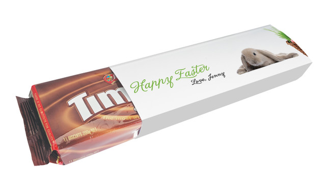 Floppy Eared Bunny Personalised Pack Of TimTams TM