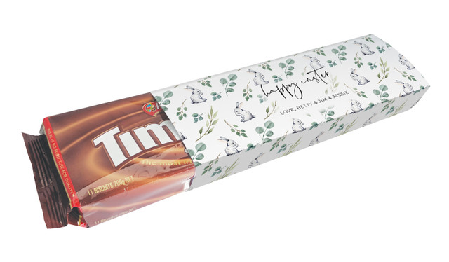 Eucalypt Bunny Easter Personalised Pack Of TimTams TM