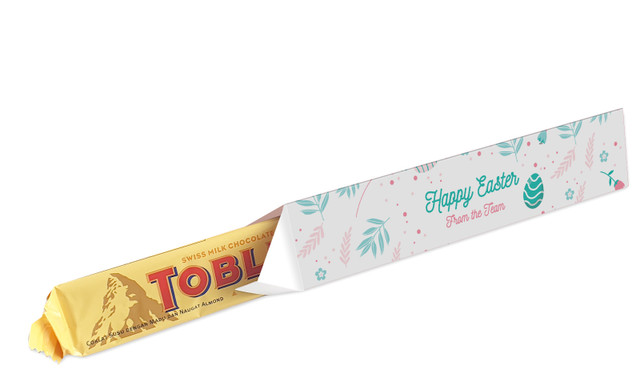 Easter Elements Personalised Toblerone Bar Box