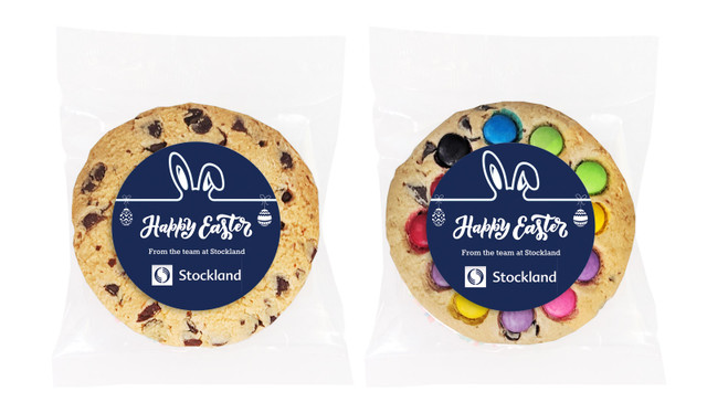 Corporate Easter Personalised Cookie